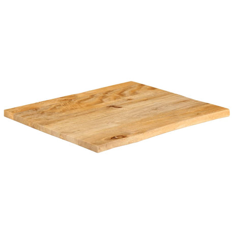 Vidaxl tafelblad met natuurlijke rand 60x60x2,5 cm massief mangohout