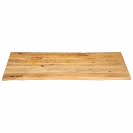 Vidaxl tafelblad met natuurlijke rand 110x60x2,5 cm massief mangohout
