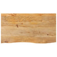 Vidaxl tafelblad met natuurlijke rand 120x60x2,5 cm massief mangohout