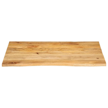 Vidaxl tafelblad met natuurlijke rand 90x80x2,5 cm massief mangohout