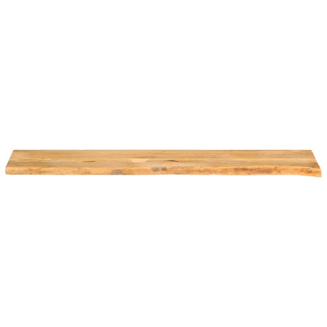 Vidaxl tafelblad met natuurlijke rand 140x20x3,8 cm massief mangohout