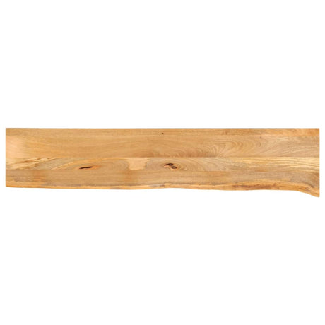 Vidaxl tafelblad met natuurlijke rand 160x20x3,8 cm massief mangohout