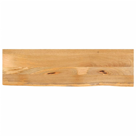 Vidaxl tafelblad met natuurlijke rand 120x30x3,8 cm massief mangohout