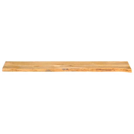 Vidaxl tafelblad met natuurlijke rand 160x30x3,8 cm massief mangohout