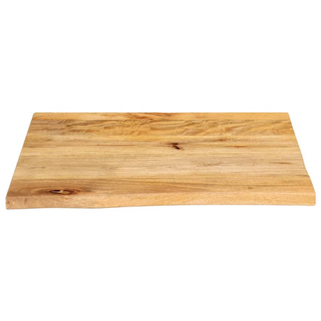 Vidaxl tafelblad met natuurlijke rand 60x60x3,8 cm massief mangohout