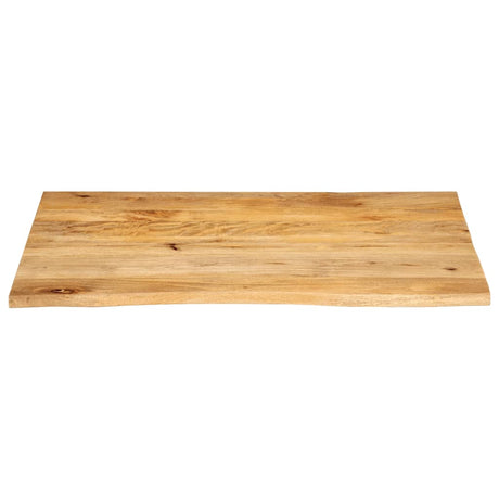 Vidaxl tafelblad met natuurlijke rand 100x80x3,8 cm massief mangohout