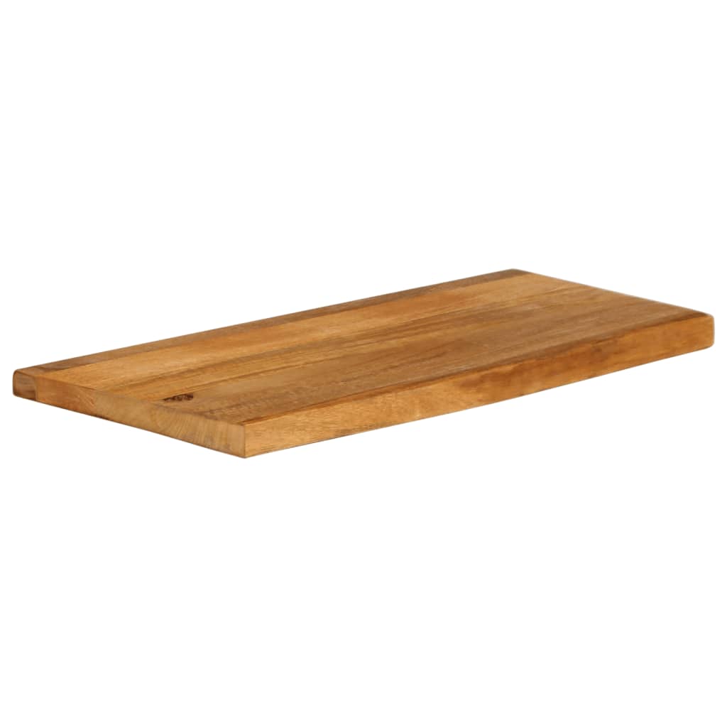 Vidaxl tafelblad met natuurlijke rand 90x20x2,5 cm massief mangohout