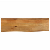 Vidaxl tafelblad met natuurlijke rand 110x20x2,5 cm massief mangohout