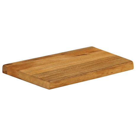 Vidaxl tafelblad met natuurlijke rand 40x30x2,5 cm massief mangohout