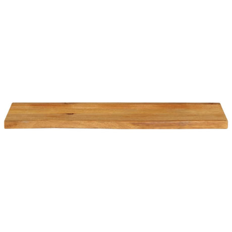 Vidaxl tafelblad met natuurlijke rand 120x30x2,5 cm massief mangohout