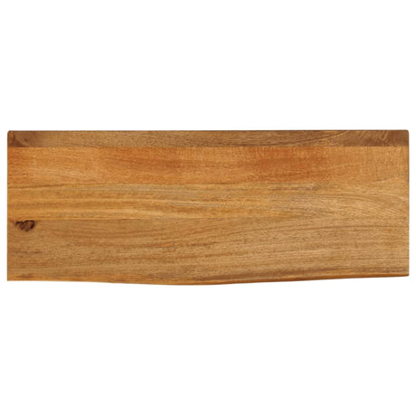 Vidaxl tafelblad met natuurlijke rand 70x40x2,5 cm massief mangohout