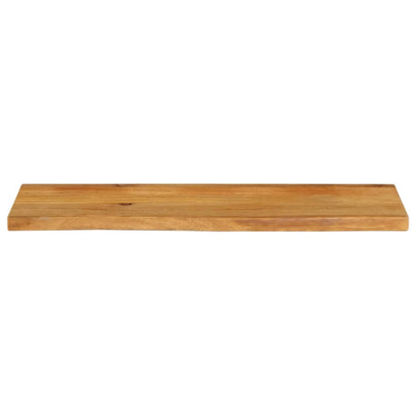 Vidaxl tafelblad met natuurlijke rand 100x40x2,5 cm massief mangohout