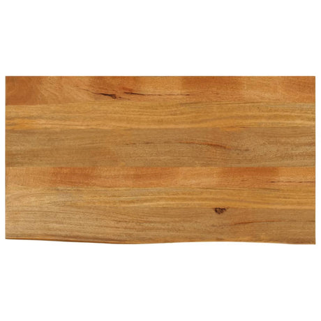 Vidaxl tafelblad met natuurlijke rand 110x60x2,5 cm massief mangohout