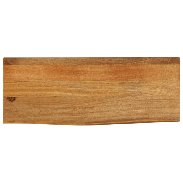 Vidaxl tafelblad met natuurlijke rand 90x20x3,8 cm massief mangohout