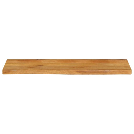 Vidaxl tafelblad met natuurlijke rand 120x20x3,8 cm massief mangohout
