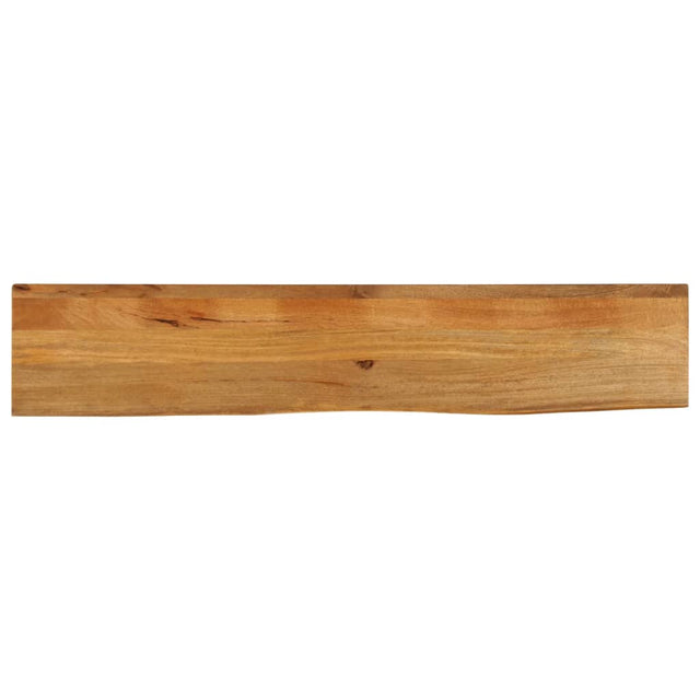 Vidaxl tafelblad met natuurlijke rand 140x20x3,8 cm massief mangohout