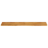 Vidaxl tafelblad met natuurlijke rand 140x20x3,8 cm massief mangohout