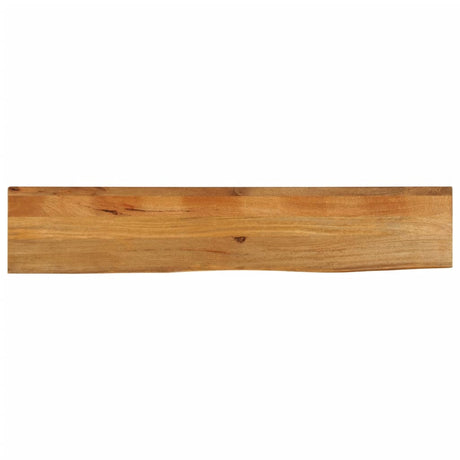 Vidaxl tafelblad met natuurlijke rand 160x30x3,8 cm massief mangohout