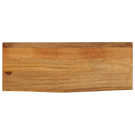 Vidaxl tafelblad met natuurlijke rand 80x40x3,8 cm massief mangohout