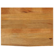 Vidaxl tafelblad met natuurlijke rand 90x60x3,8 cm massief mangohout
