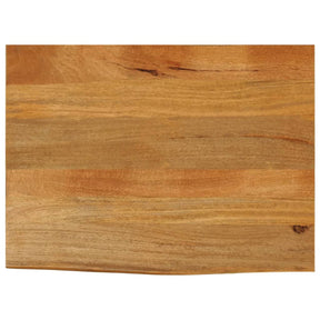 Vidaxl tafelblad met natuurlijke rand 90x60x3,8 cm massief mangohout