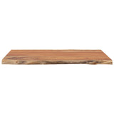 Vidaxl tafelblad rechthoekig natuurlijke rand 50x40x2,5 cm acaciahout