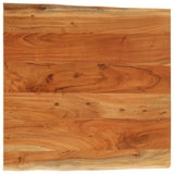 Vidaxl tafelblad vierkant natuurlijke rand 40x40x3,8 cm acaciahout