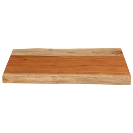 Vidaxl tafelblad rechthoekig natuurlijke rand 60x40x3,8 cm acaciahout