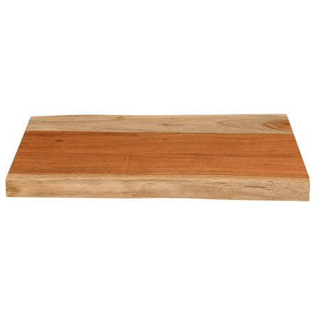 Vidaxl tafelblad rechthoekig natuurlijke rand 70x40x3,8 cm acaciahout