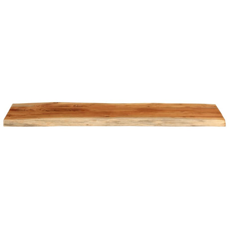 Vidaxl tafelblad rechthoekig natuurlijke rand 110x40x3,8 cm acaciahout