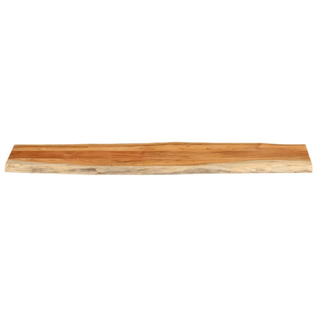 Vidaxl tafelblad rechthoekig natuurlijke rand 160x40x3,8 cm acaciahout