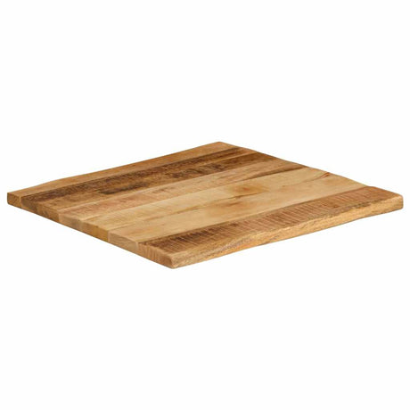 Vidaxl tafelblad met natuurlijke rand 40x40x2,5 cm massief mangohout