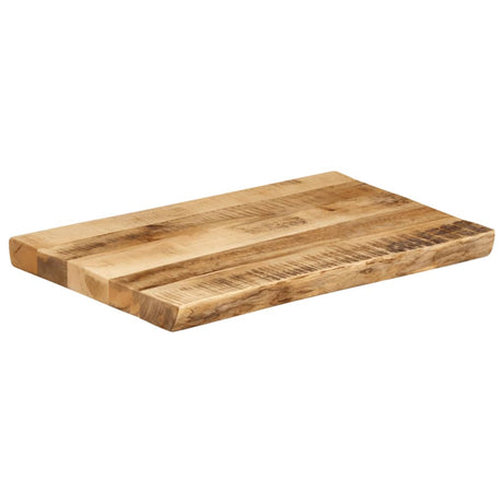 Vidaxl tafelblad met natuurlijke rand 50x40x2,5 cm massief mangohout