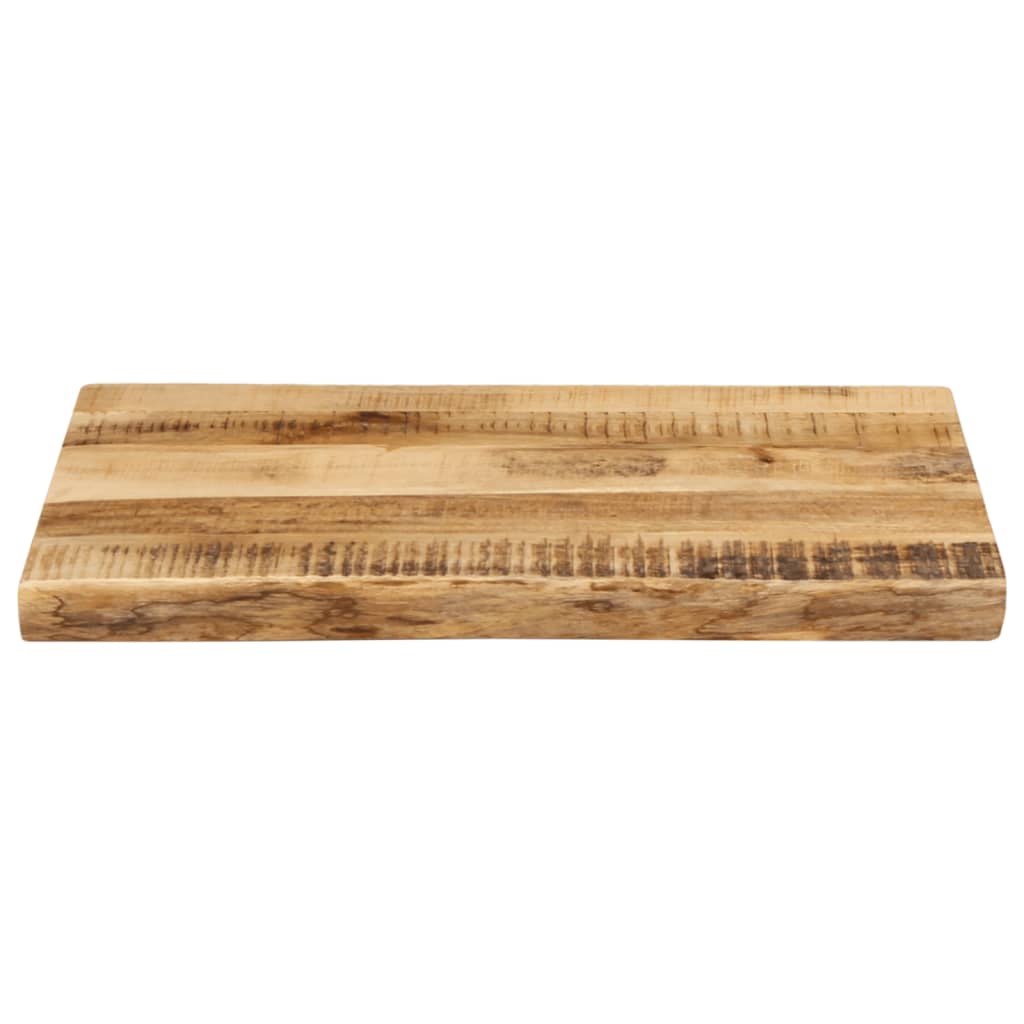 Vidaxl tafelblad met natuurlijke rand 60x40x2,5 cm massief mangohout