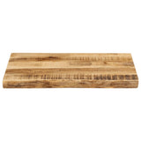 Vidaxl tafelblad met natuurlijke rand 60x40x2,5 cm massief mangohout