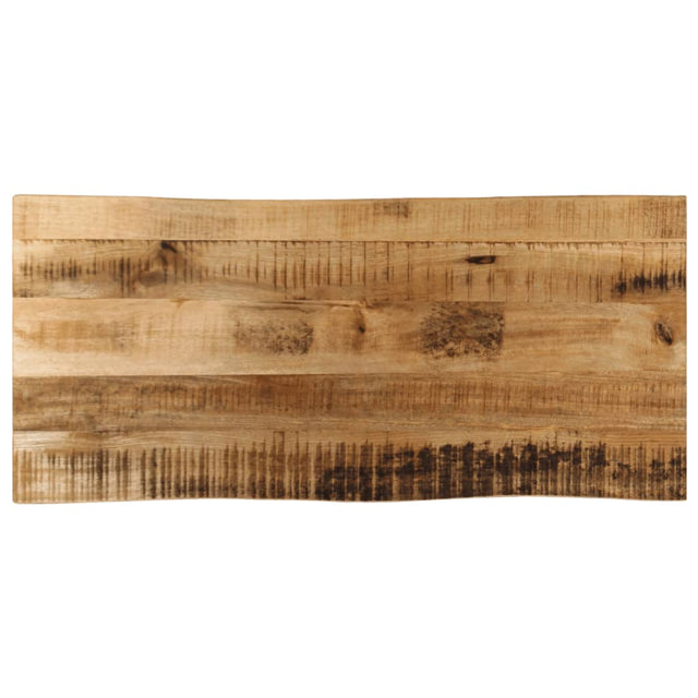 Vidaxl tafelblad met natuurlijke rand 80x40x2,5 cm massief mangohout