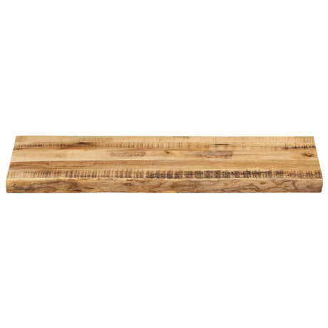 Vidaxl tafelblad met natuurlijke rand 90x40x2,5 cm massief mangohout