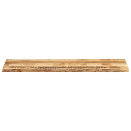 Vidaxl tafelblad met natuurlijke rand 160x40x2,5 cm massief mangohout
