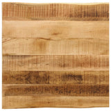 Vidaxl tafelblad met natuurlijke rand 60x60x2,5 cm massief mangohout