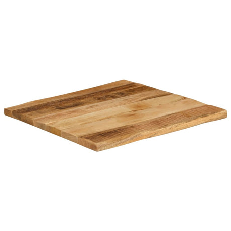 Vidaxl tafelblad met natuurlijke rand 60x60x2,5 cm massief mangohout