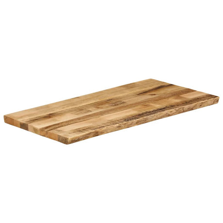Vidaxl tafelblad met natuurlijke rand 120x60x2,5 cm massief mangohout