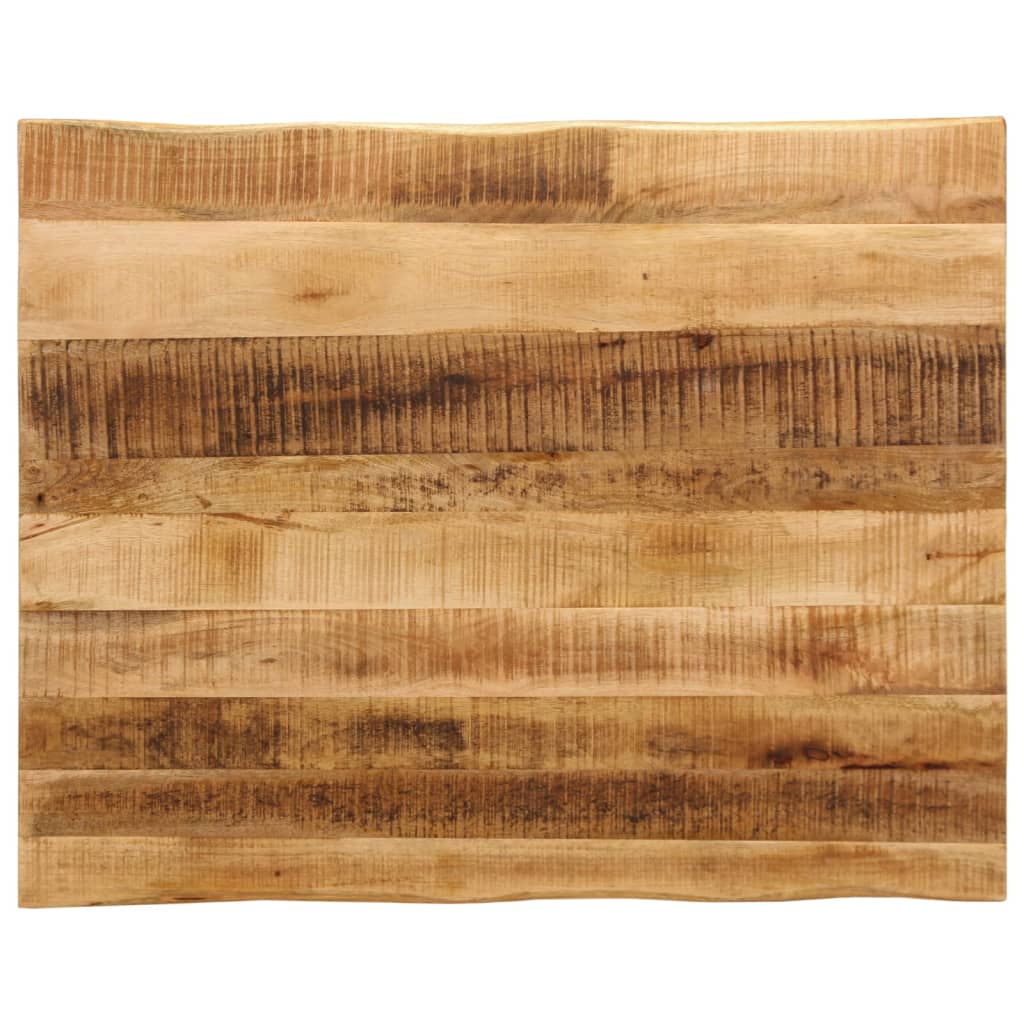Vidaxl tafelblad met natuurlijke rand 90x80x2,5 cm massief mangohout