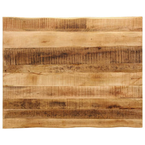 Vidaxl tafelblad met natuurlijke rand 90x80x2,5 cm massief mangohout