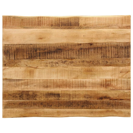 Vidaxl tafelblad met natuurlijke rand 90x80x2,5 cm massief mangohout