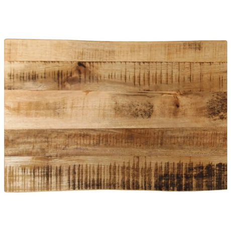 Vidaxl tafelblad met natuurlijke rand 50x40x3,8 cm massief mangohout