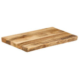 Vidaxl tafelblad met natuurlijke rand 50x40x3,8 cm massief mangohout