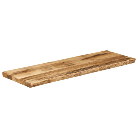 Vidaxl tafelblad met natuurlijke rand 110x40x3,8 cm massief mangohout