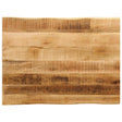 Vidaxl tafelblad met natuurlijke rand 70x60x3,8 cm massief mangohout