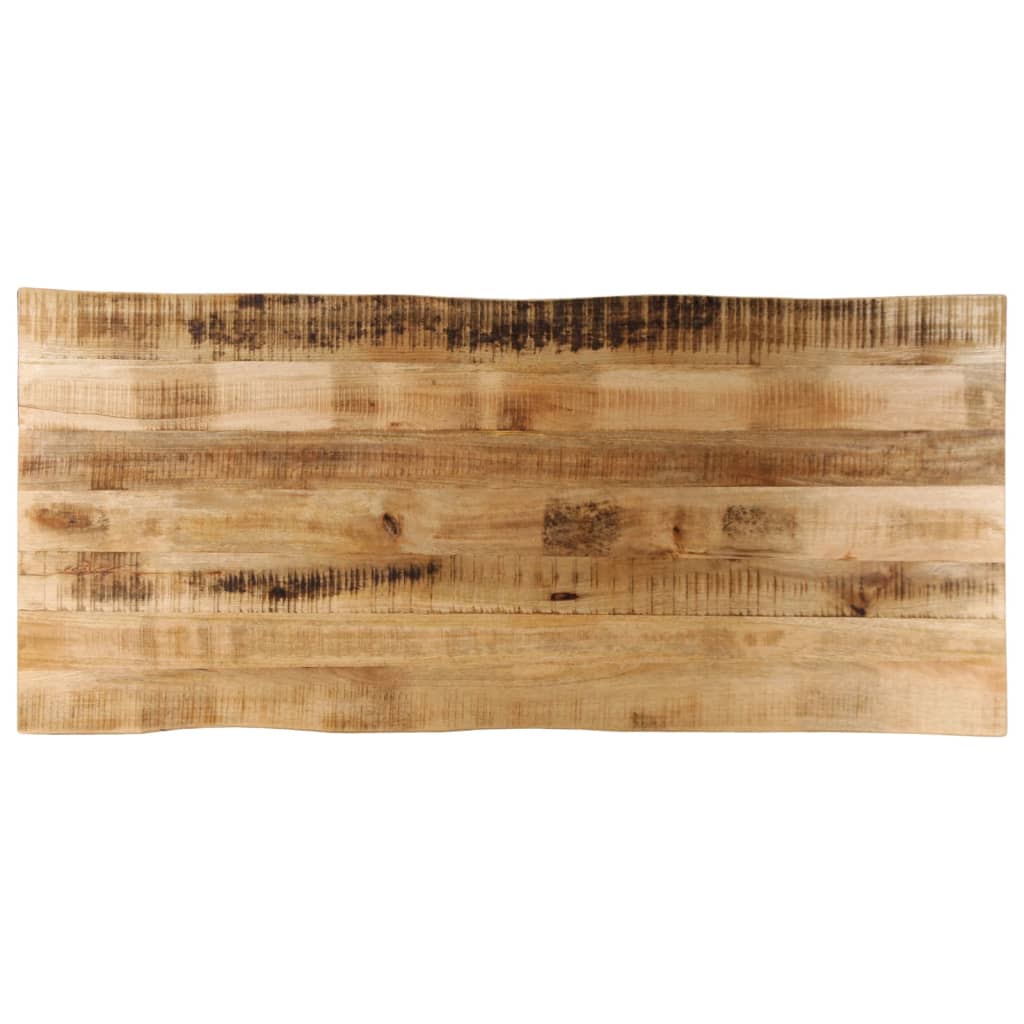 Vidaxl tafelblad met natuurlijke rand 140x60x3,8 cm massief mangohout