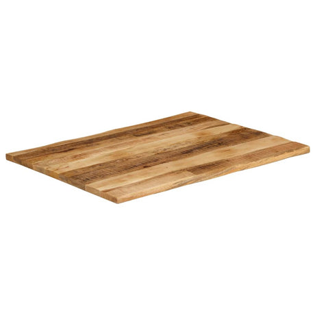 Vidaxl tafelblad met natuurlijke rand 90x80x3,8 cm massief mangohout